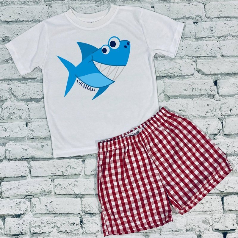 
                  
                    Personalized Shark Tee - Petite & Sassy Designs
                  
                
