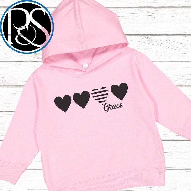 Personalized Toddler Hoodie - Petite & Sassy Designs