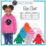 Personalized Toddler Hoodie - Petite & Sassy Designs