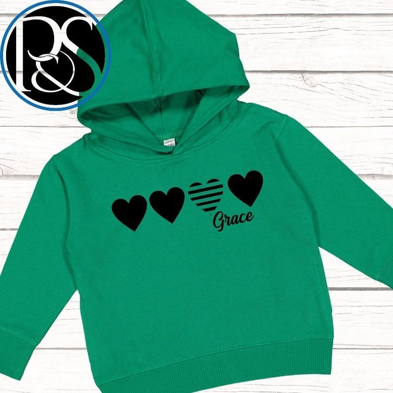 Personalized Toddler Hoodie - Petite & Sassy Designs