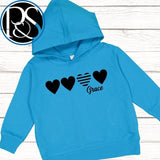 Personalized Toddler Hoodie - Petite & Sassy Designs