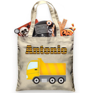 Dump Truck Trick or Treat Bag - Petite & Sassy Designs