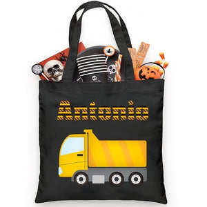 Dump Truck Trick or Treat Bag - Petite & Sassy Designs