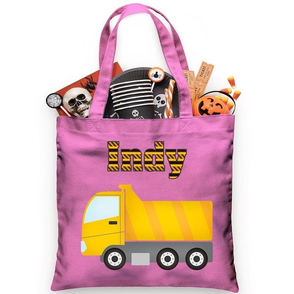 Dump Truck Trick or Treat Bag - Petite & Sassy Designs