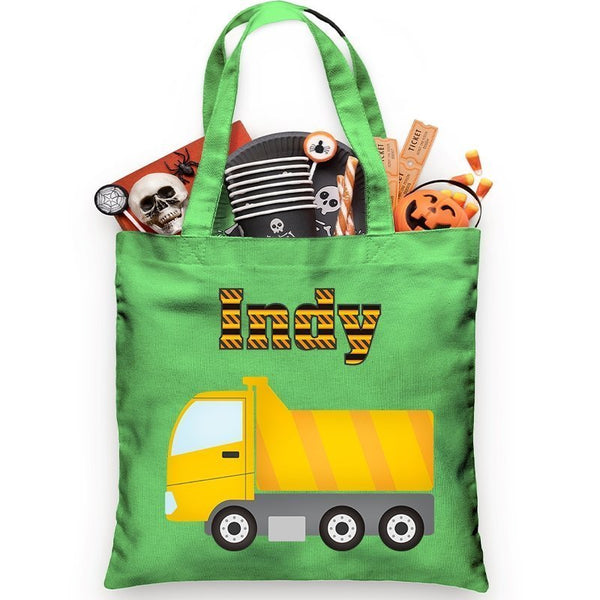 Dump Truck Trick or Treat Bag - Petite & Sassy Designs