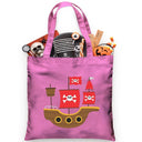 Pirate Ship Trick or Treat Bag - Petite & Sassy Designs