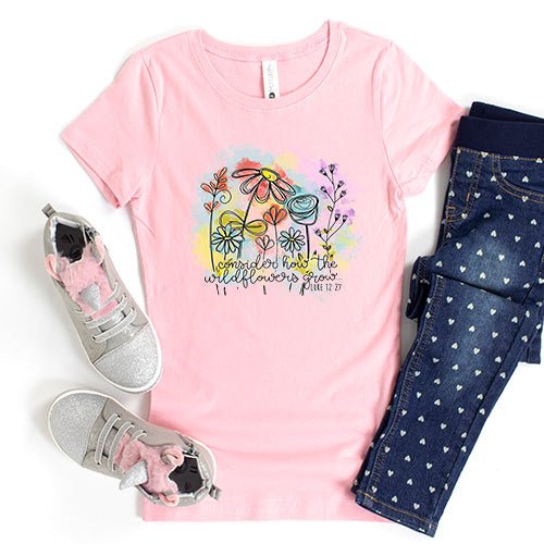 
                  
                    Consider how the wildflowers grow LUKE 12:27 - Petite & Sassy Designs
                  
                