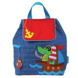 Pirate Applique Toddler Backpack - Petite & Sassy Designs