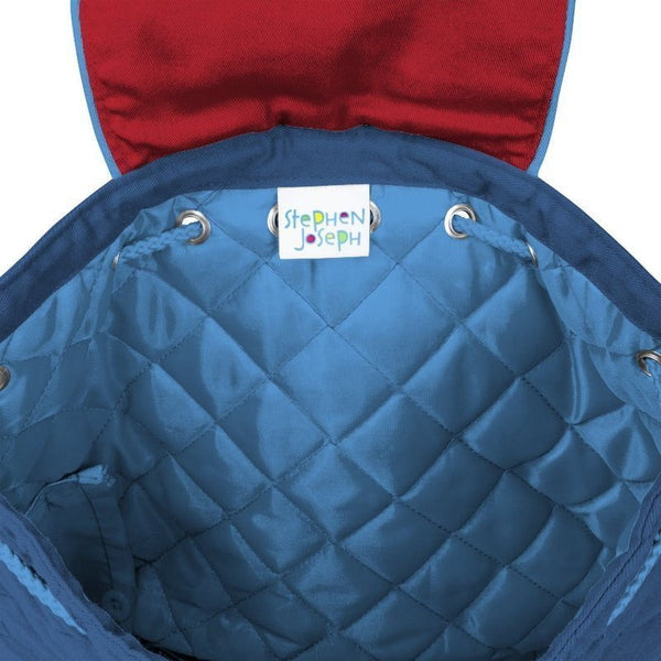 Pirate Quilted Backpack - Petite & Sassy Designs