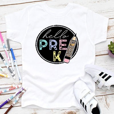 
                  
                    Hello Back to School Grade T- shirts - Petite & Sassy Designs
                  
                