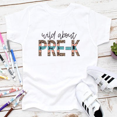 Back to School Wild About Grade Shirts - Petite & Sassy Designs