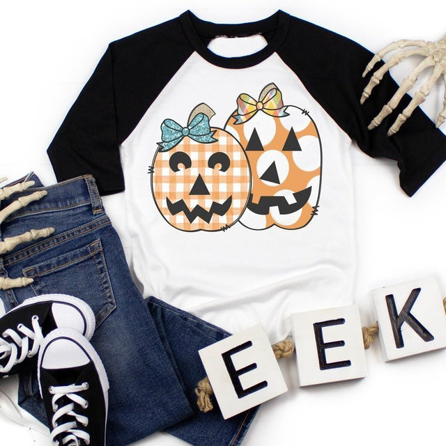 Pumpkin Duo Raglan - Petite & Sassy Designs