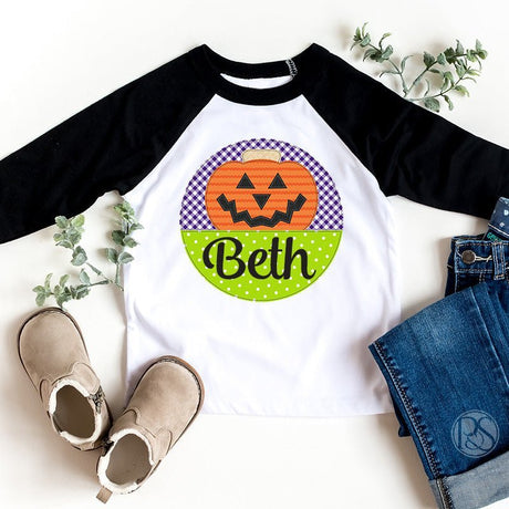 Pumpkin Personalized Top - Petite & Sassy Designs