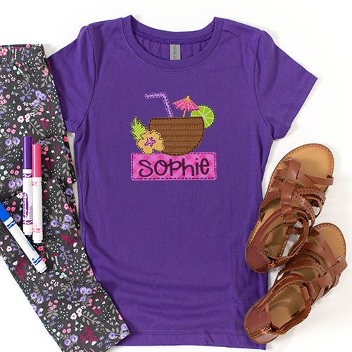 
                  
                    Personalized Summer Coconut Drink - Petite & Sassy Designs
                  
                