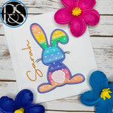 Rainbow Easter Bunny Shirt - Petite & Sassy Designs