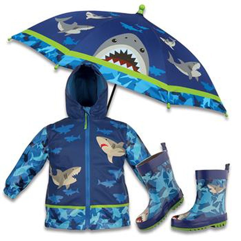 Shark Rain Gear Set - Petite & Sassy Designs
