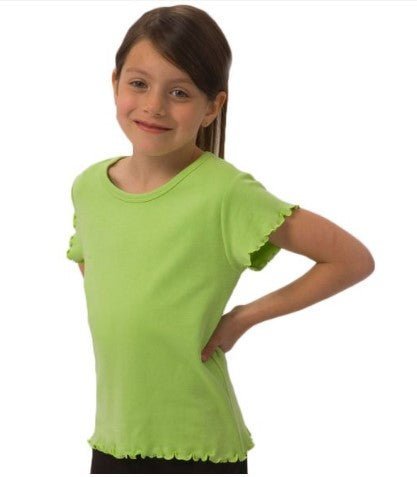 Short Sleeve Lettuce Girls Tee - Petite & Sassy Designs