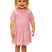Short Sleeve Pleated Dress - Petite & Sassy Designs
