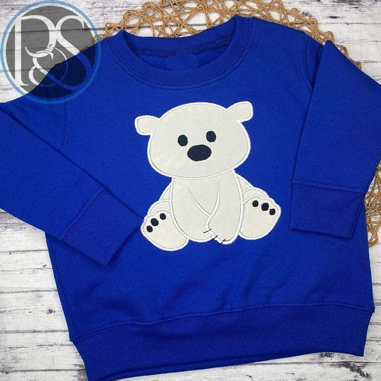 Sweet polar Bear Sweatshirt - Petite & Sassy Designs