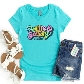 Petite & Sassy Logo Top - Petite & Sassy Designs