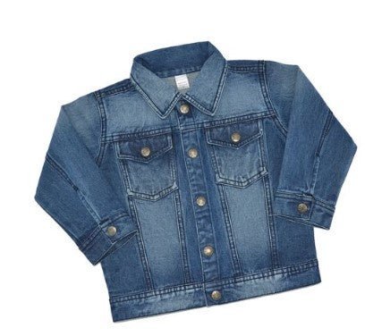 Toddler Denim Jacket - Petite & Sassy Designs