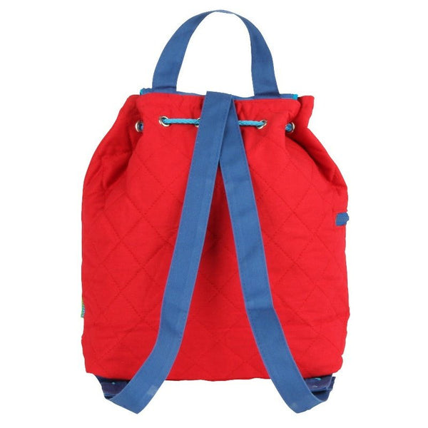 Train Quilted Backpack - Petite & Sassy Designs