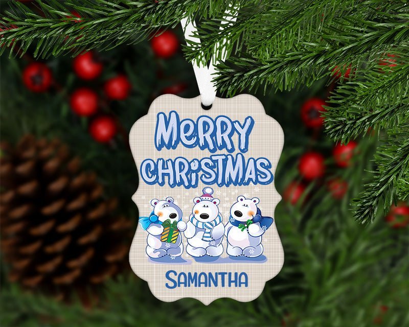 Trio of Snowmen Ornament - Petite & Sassy Designs