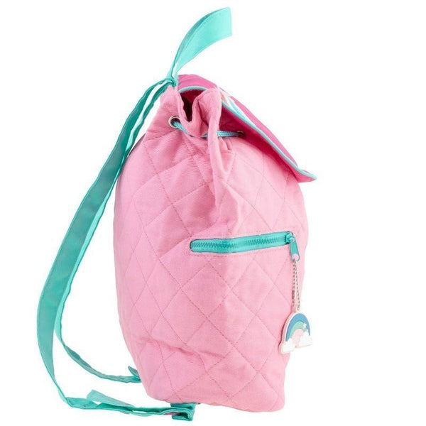 Unicorn Quilted Pink Backpack - Petite & Sassy Designs