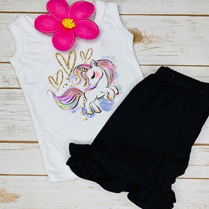 Unicorn Tank Top - Petite & Sassy Designs